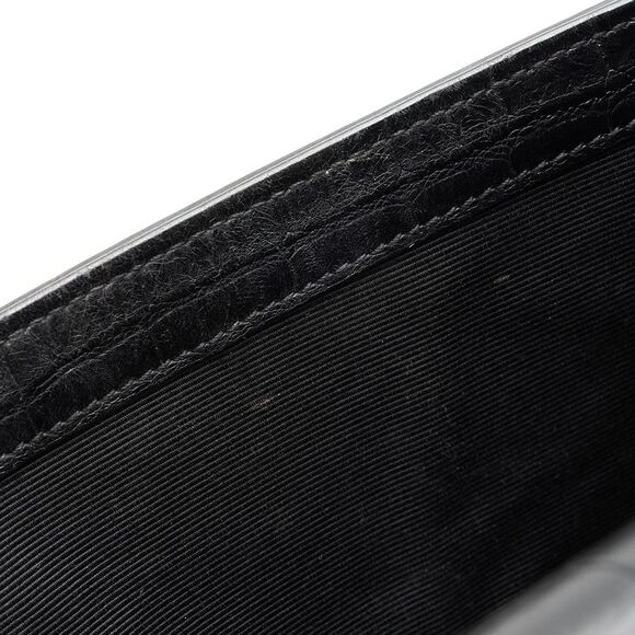 Saint Laurent Croc Embossed Leather Monogram Kate Tassel Medium Shoulder Bag - Picture 13 of 16